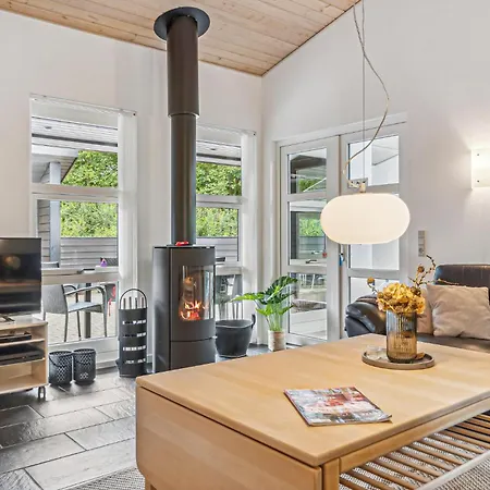 Lovely In With Sauna 度假居 Oksbøl