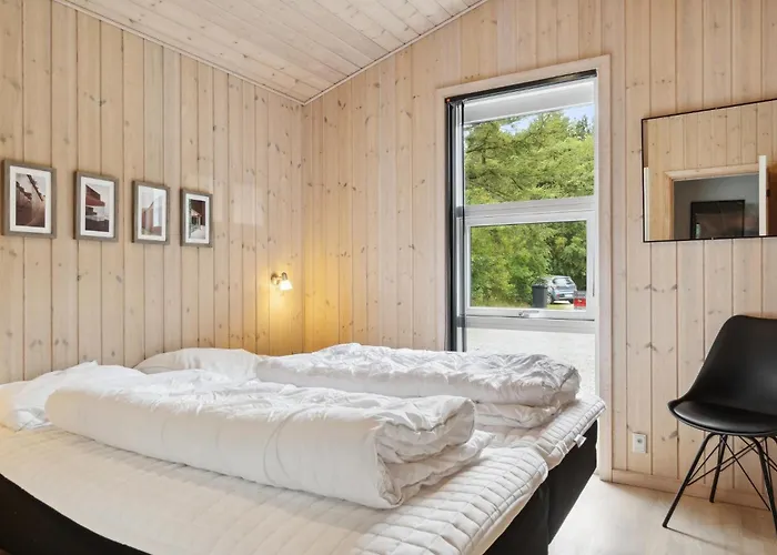 Nyaraló Lovely In With Sauna Oksbøl